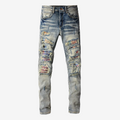 Blue Patchwork - DripCrew