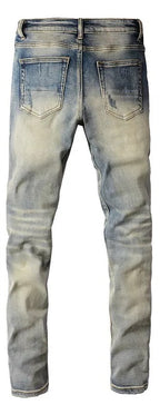 Blue Patchwork - DripCrew