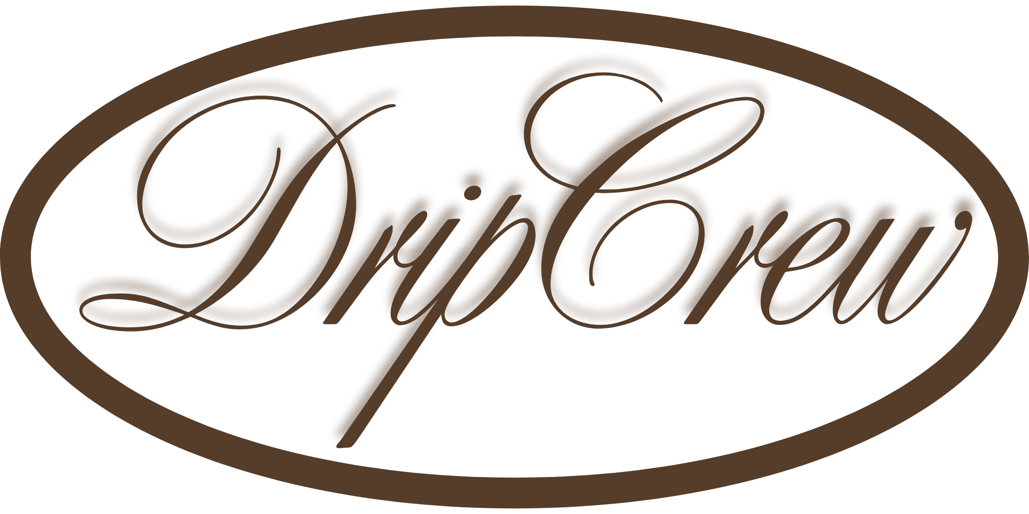 DIPCREW LOGO BROWN 