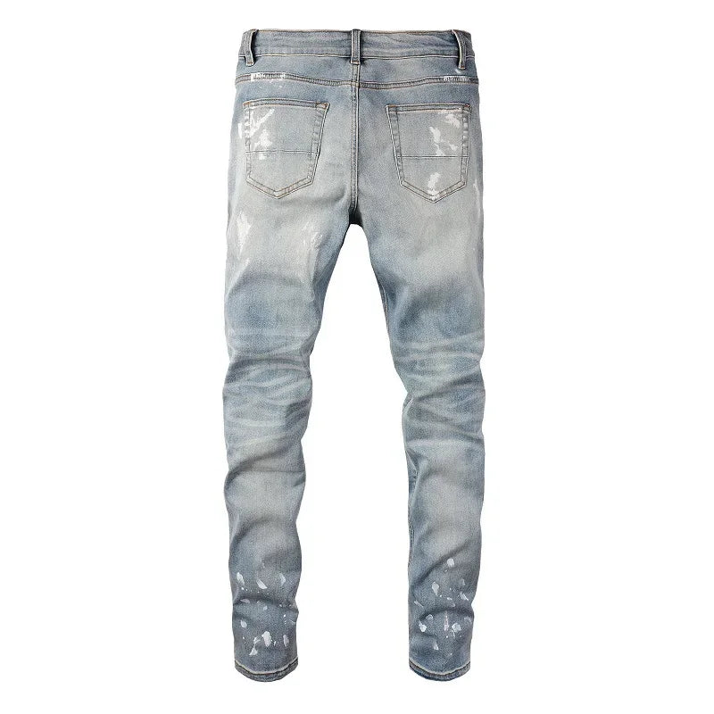 Grey Tears Jeans