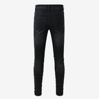 Sky Black Jeans - DripCrew