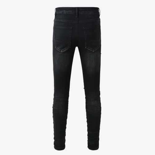Sky Black Jeans - DripCrew