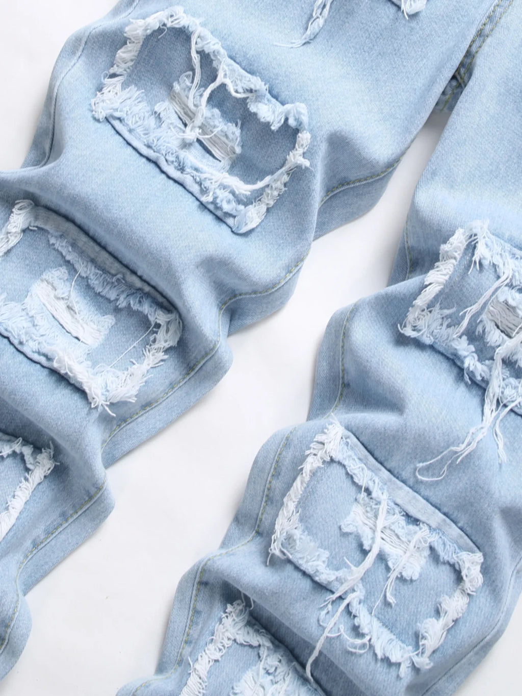 Ripped Blue Jeans