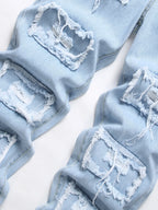 Ripped Blue Jeans