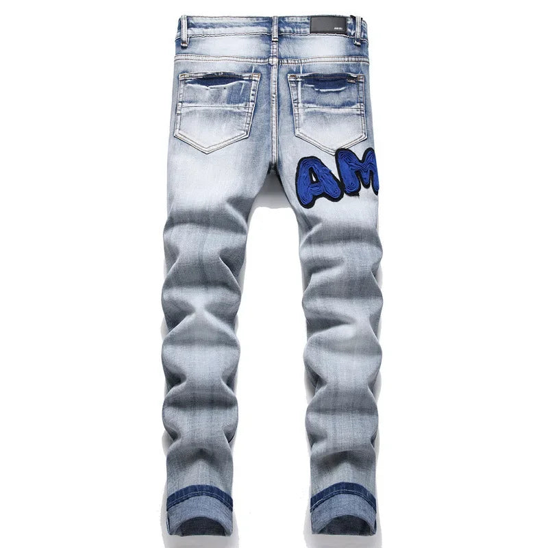 Amiri Blue Jeans