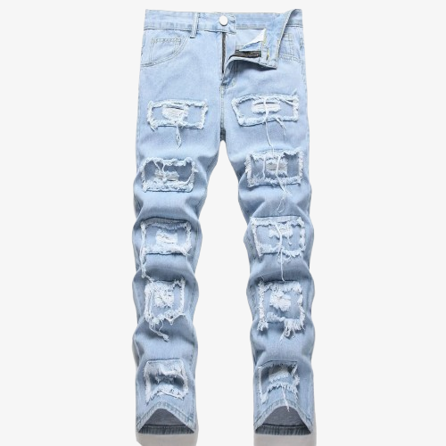 Ripped Blue Jeans