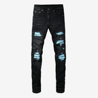 Sky Black Jeans - DripCrew