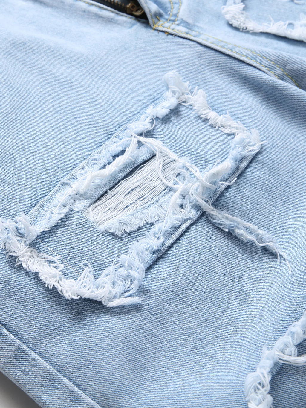 Ripped Blue Jeans