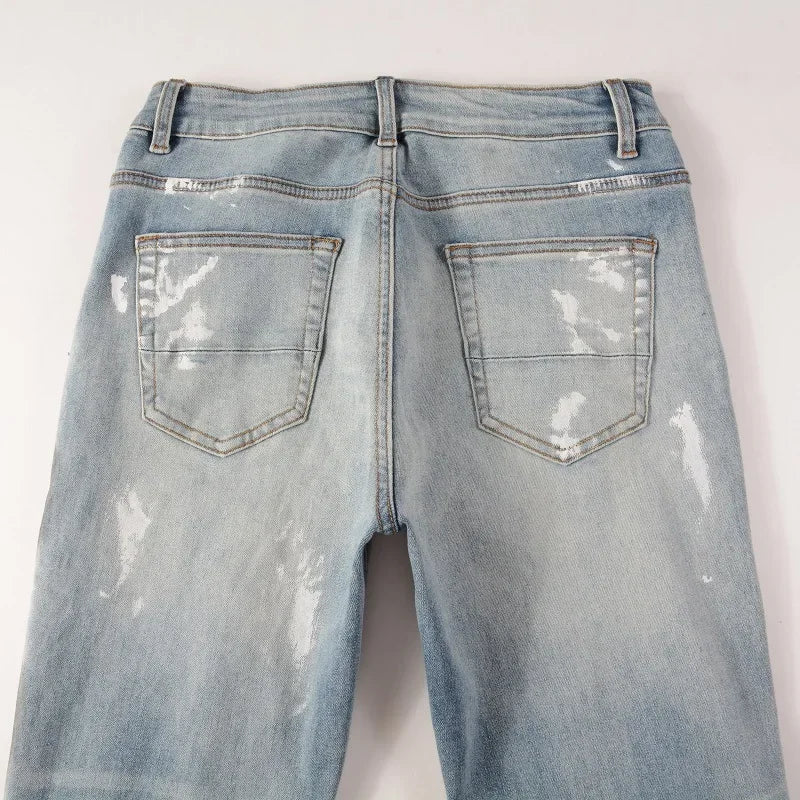 Grey Tears Jeans