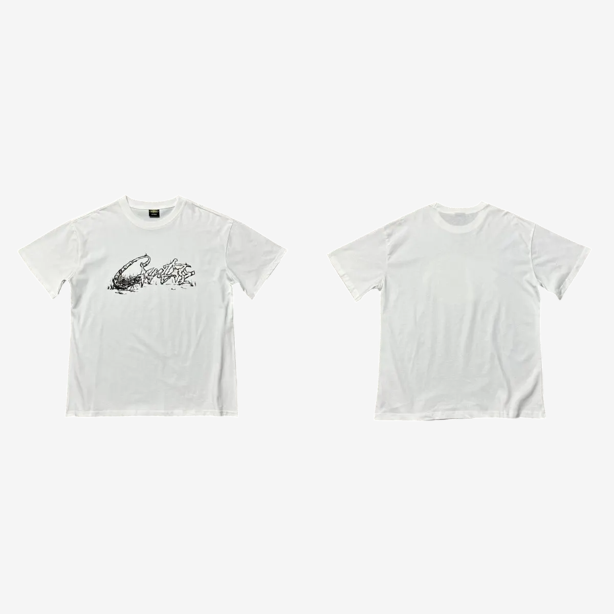 CRTZ White Tee - DripCrew